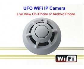 Ανιχνευτής καπνού UFO με κρυφή κάμερα WIFI -ΔΕΙΤΕ ΤΟΝ ΧΩΡΟ ΣΑΣ ΖΩΝΤΑΝΑ ΑΠΟ ΤΟ ΚΙΝΗΤΟ ΣΑΣ