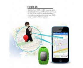 Παιδικό ρολόι με GPS (ενσωματωμένη συσκευή εντοπισμού) και δυνατότητα κλήσης SOS