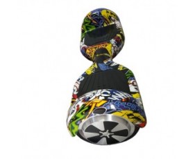 ΠΑΤΙΝΙ ΙΣΟΡΡΟΠΙΑΣ ΗΛΕΚΤΡΙΚΟ ΜΕ ΡΟΔΕΣ 6" SMART BALANCE WHEEL HOVERBOARD HIP HOP