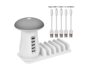 Κοριός Παρακολούθησης χώρου και ομιλίας Σε Πολυφορτιστή 5 ΘΕΣΕΩΝ