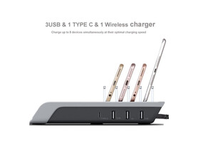 Κοριός Παρακολούθησης χώρου και ομιλίας Σε Πολυφορτιστή 4 ΘΕΣΕΩΝ