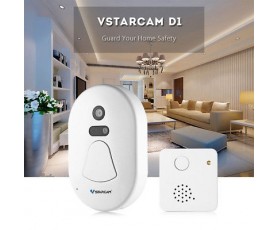 VStarcam D1 WiFi Snapshot Night Vision Doorbell Video Camera Support IOS Android Phone Cloud Server