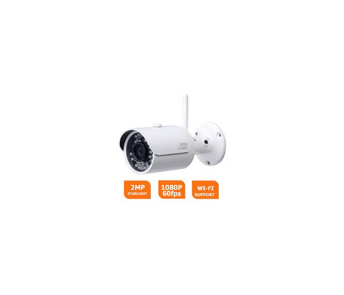 Fixed Bullet camera 2Mp DAHUA IPC-HFW1200S-WIFI - IP